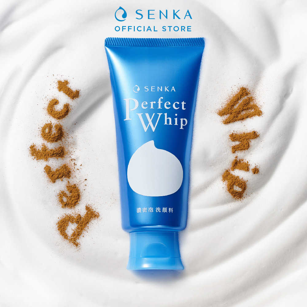 Sữa rửa mặt Senka Perfect Whip chính hãng (tuýp 120g)