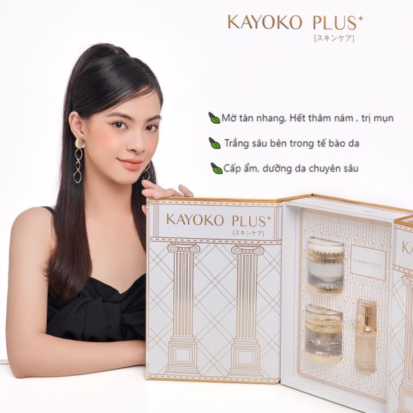 Bộ mỹ phẩm Kayoko Plus 3in1 mẫu mới 2023
